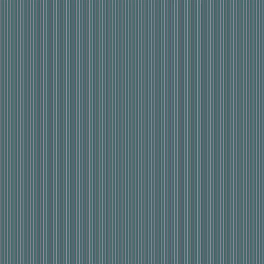 Фактурная мелкая полоска на широком полотне флизелиновых обоев "Streak" арт.D8 018 из коллекции Bon Voyage, Milassa цвета морской волны для кабинета.